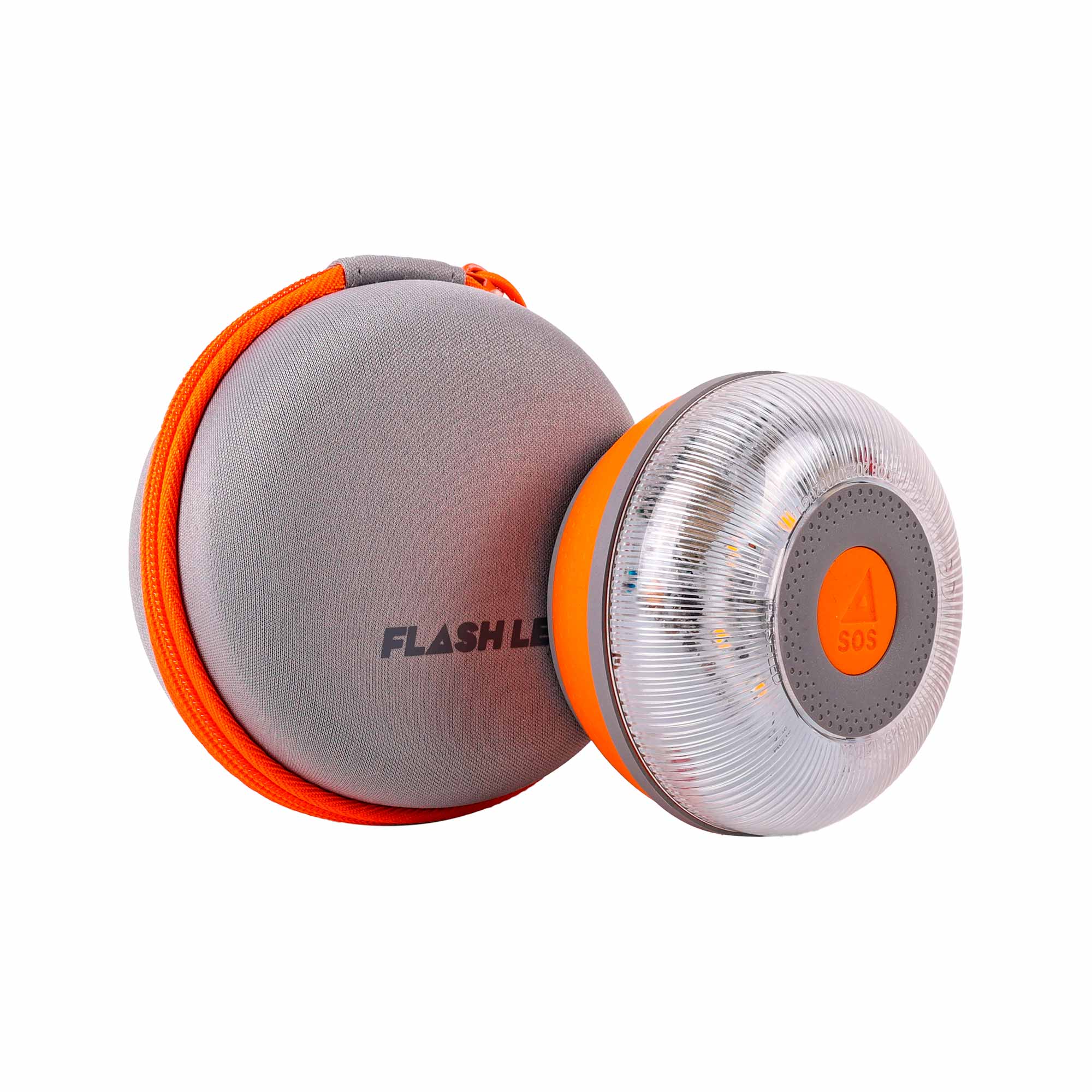 FlashLED SOS com capa - Baliza V16 IoT Conectada à Telefónica e DGT + App SOS Alert