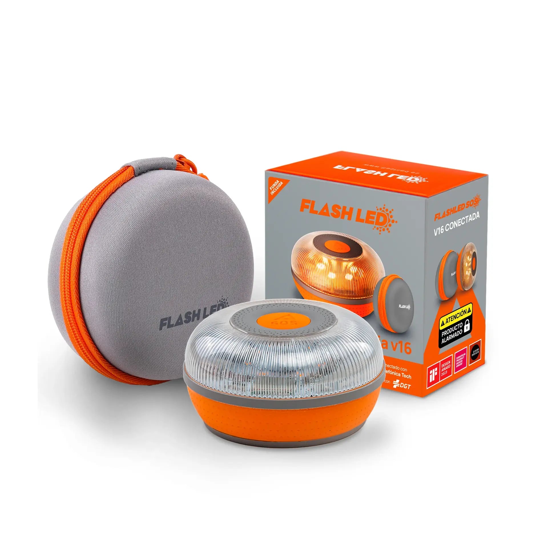 FlashLED con funda antigolpes