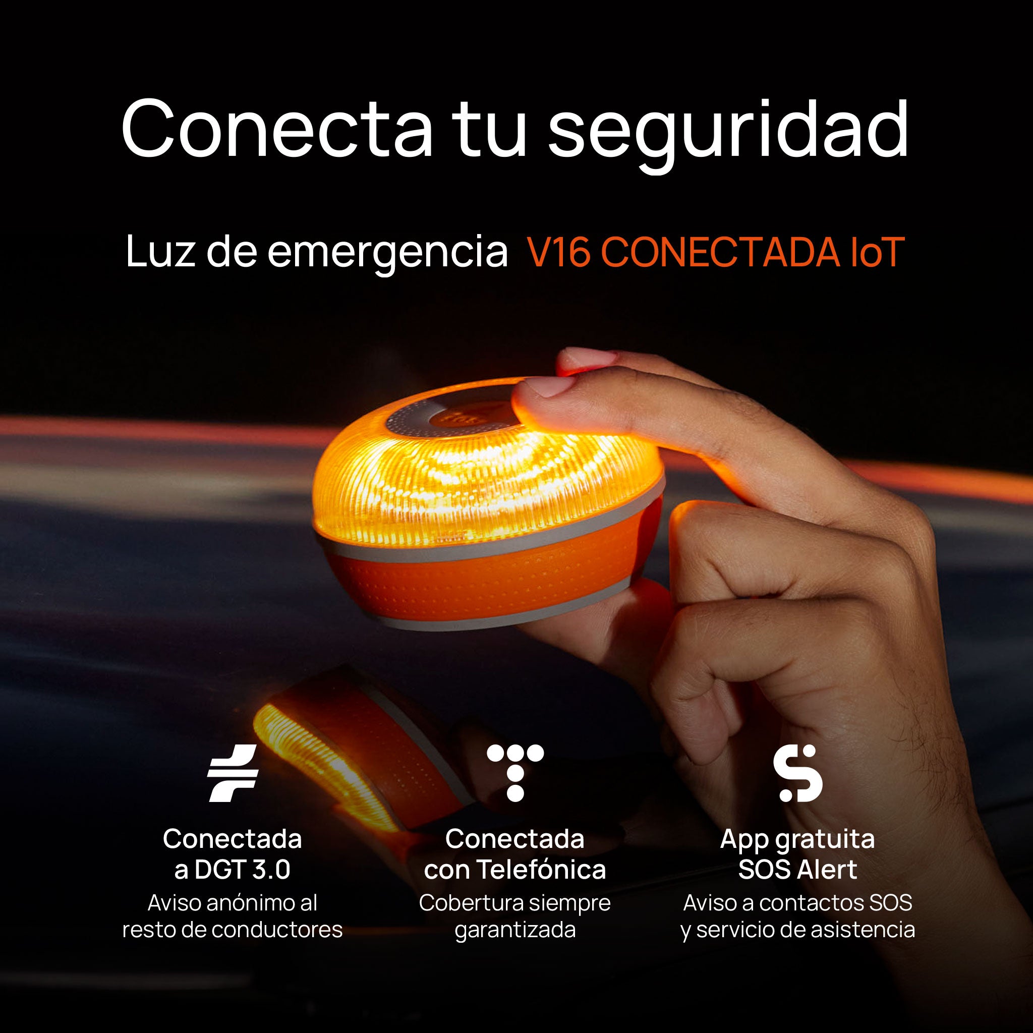 FlashLED SOS V16 connectée IoT