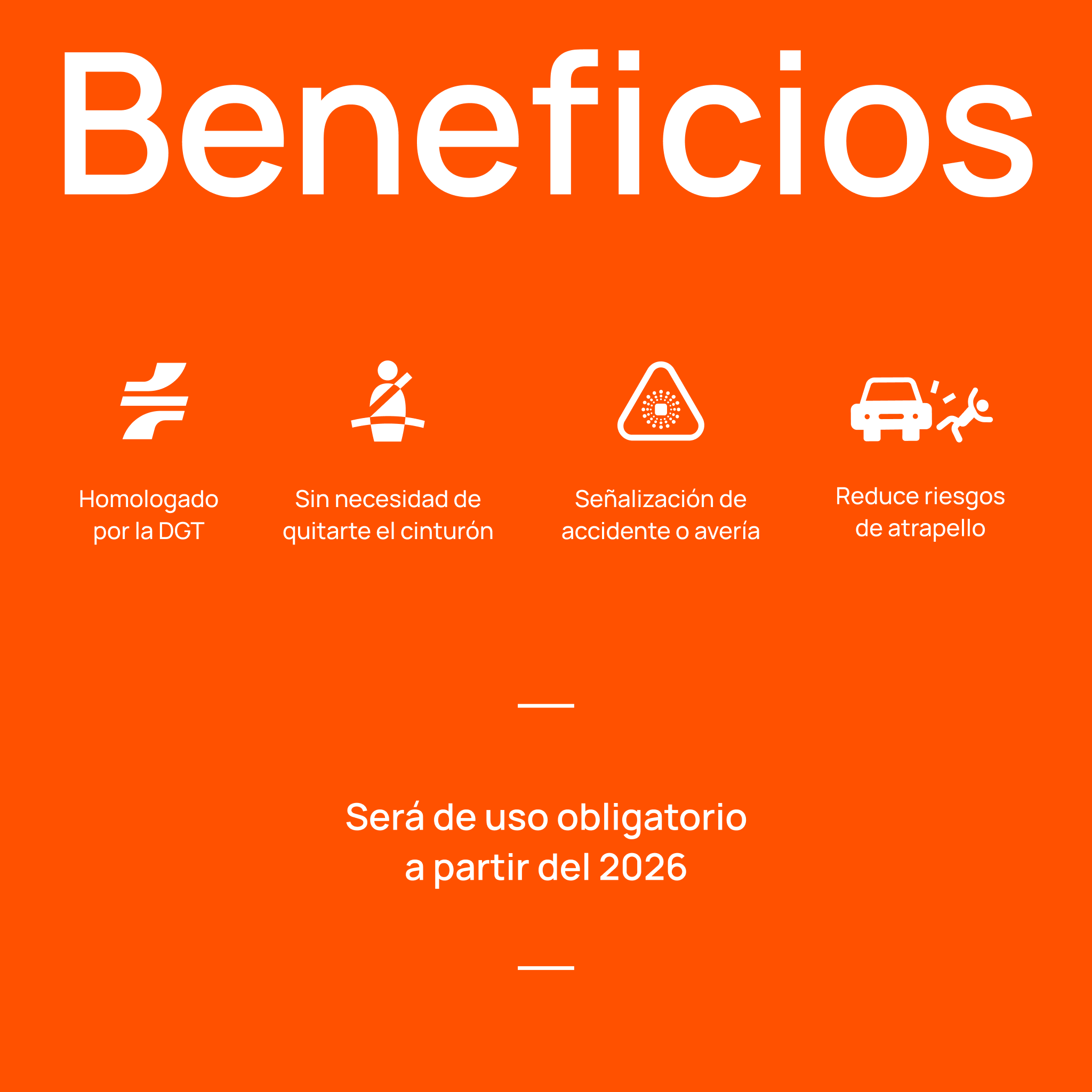 Pack de 2 FlashLED SOS Baliza V16 IoT Conectada a Telefónica y DGT + App SOS Alert